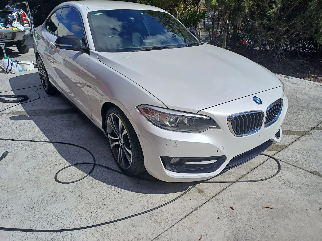 BMW 2 Series coupe detailing