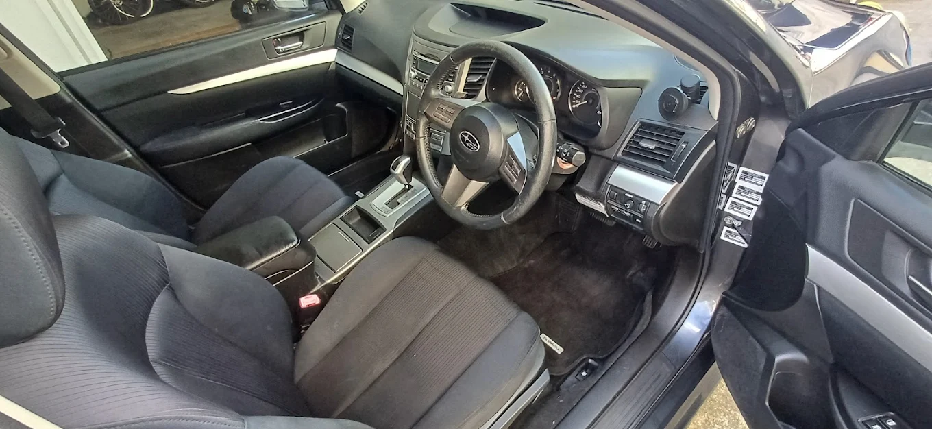 Subaru Legacy interior deep clean and conditioning